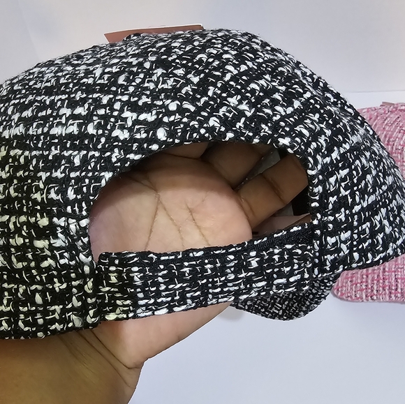 Bundle Women's Juicy couture hats/ tweed cap, adjustable back, NWT One Size - Picture 5 of 10